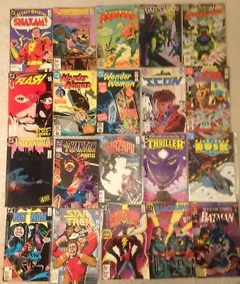 Buy Job Lot 20 DC Comics From The 80's And 90's, Inc Wonder Woman 274 275 • 29.99£