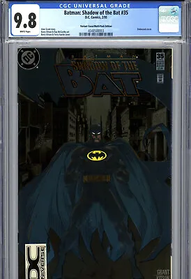Buy Batman: Shadow Of The Bat #35 (1995) DC CGC 9.8 DC Universe Multi-Pack Edition • 276.12£
