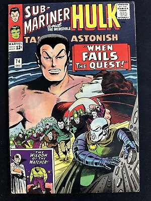 Buy Tales To Astonish #74 Marvel Comics Vintage Silver Age 1st Print 1965 VG *A2 • 11.89£