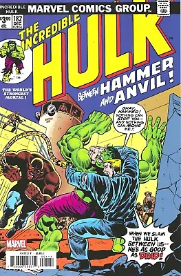Buy The Incredible Hulk #182 Facsimile Edition Marvel Comics 2020 NM • 16.08£