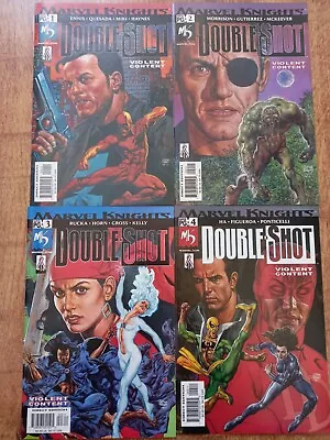 Buy MARVEL KNIGHTS DOUBLE-SHOT #1-4 Marvel Comics 2002 Complete Set VFN/NM • 10£