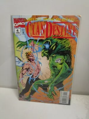 Buy The Clandestine #4, Marvel Comics, 1995 BAGGED BOARDED • 14.78£