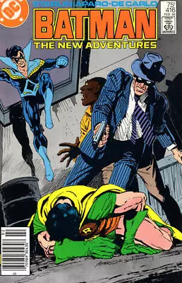 Buy Batman #416 (Newsstand) FN; DC | Bill Sienkiewicz Nightwing Jim Starlin - We Com • 5.54£