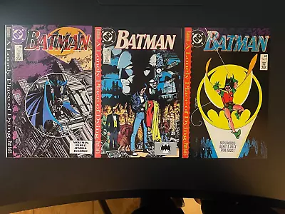 Buy 1989 Dc Batman #440 #441 #442 A Lonely Place Of Dying Vf/nm • 9.99£