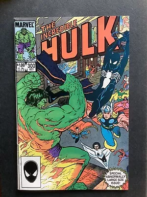 Buy The Incredible Hulk #300 Feat. Spider-Man Black Suit Great Condition • 17£