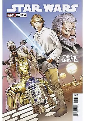 Buy Star Wars #28 Land New Hope 45th Anniversary Variant • 3.49£