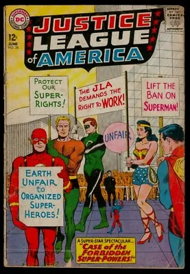 Buy DC Comics JUSTICE LEAGUE Of AMERICA #28 Superman Wonder Woman Flash GD 2.0 • 7.99£