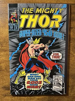Buy Thor 450 Direct Edition 1st Appearance Of Bloodaxe Marvel Comics 1992 Vintage • 2.84£