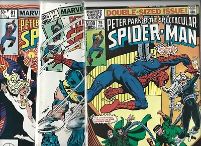 Buy Spectacular Spider-Man #75, #77, #81-#83 & #85  Lot Of 6 (1983, Marvel Comics) • 55.33£