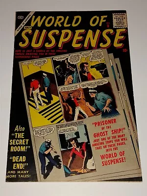 Buy World Of Suspense #8 Fn (6.0) Marvel Atlas July 1957 Scarce Final Issue ** • 139.99£