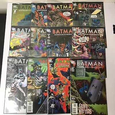 Buy Batman Gotham After Midnight #1-12 (2009) Complete Set Steve Niles DC Comics  • 29.99£