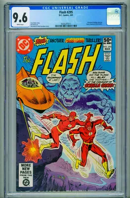 Buy Flash #295 CGC 9.6 Firestorm 1981 DC Comic Book-4330291011 • 75.27£