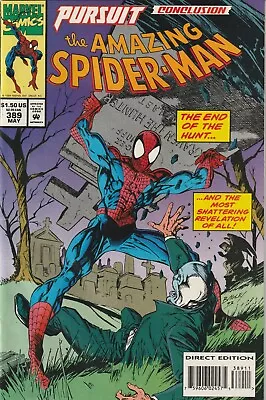 Buy Amazing Spider-man #389 / Pursuit / Marvel Comics 1994 • 9.01£