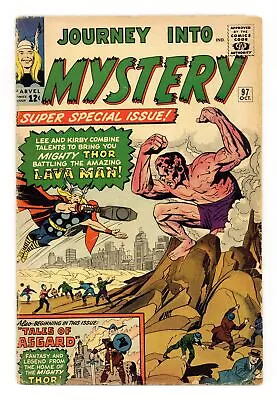 Buy Thor Journey Into Mystery #97 GD+ 2.5 1963 • 57.10£