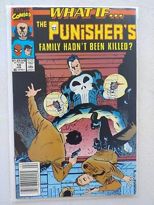 Buy What If #10 Comic Book 1990 Mike Zeck Marvel Punisher NM See Pics Combine Ship • 4£