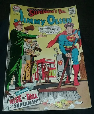Buy Superman's Pal Jimmy Olsen #107 VG Action Dc Comics Silver Age 1967 Classic Issu • 14.26£