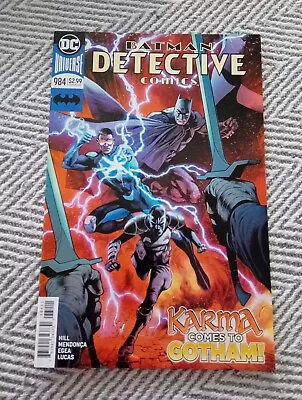 Buy Batman Detective Comics #984 Hill DC Comics 2018 Karma Comes To Gotham! • 1.75£