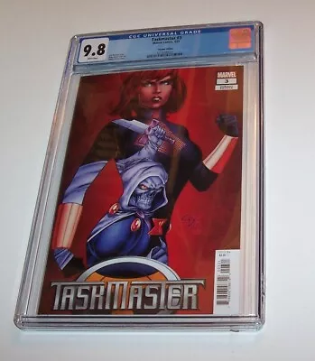 Buy Taskmaster #3 - Marvel 2021 Modern Age Shane Davis Variant - CGC NM/MT 9.8 • 628.28£