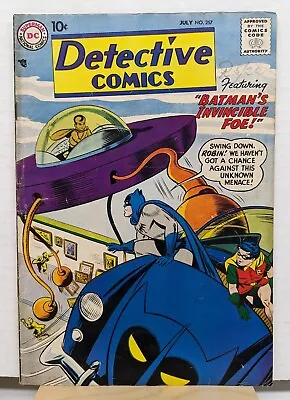 Buy Detective Comics #257 DC Comics 1958 Golden Age  Batman's Invincible Foe  VG • 59.37£