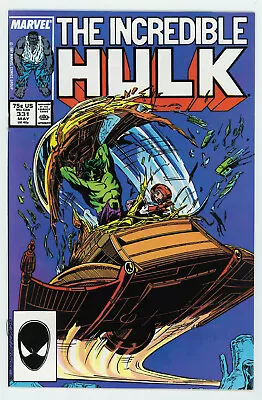 Buy Incredible Hulk #331 8.5 Todd Mcfarlane Art White Pages 1987 • 22.86£