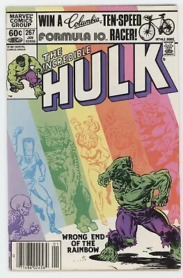 Buy Incredible Hulk 267 Marvel 1981 VF Rainbow Bill Mantlo Sal Buscema • 6.31£