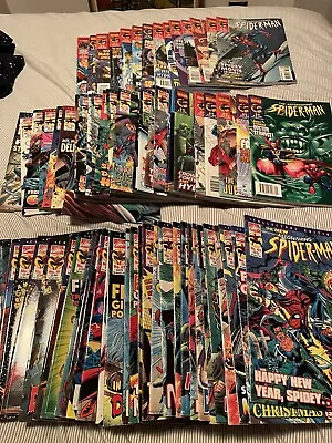 Buy Collection Of 72 X Marvel Astonishing Spider-Man Spiderman Comics • 75£
