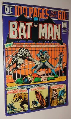 Buy Batman #256 100 Page Giant  Catwoman F/vf White Pages 1974 • 37.63£