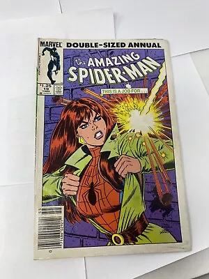 Buy The Amazing Spider-Man Double Size Annual #19 Comic Book (Nov 1985, Marvel) FN- • 7.20£