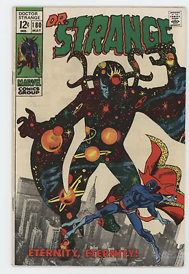 Buy Doctor Strange 180 Marvel 1969 FN Eternity Steve Ditko Gene Colon Roy Thomas • 63.25£