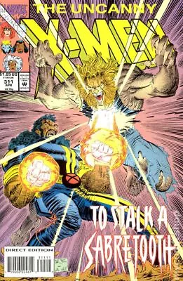 Buy Uncanny X-Men #311 VG 1994 Stock Image Low Grade • 2.37£