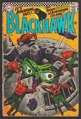 Buy Blackhawk #226 Dc Silver Age 1966 Monster-c Plastic Man #1, G.i. Joe Ads Inside • 7.90£