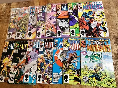 Buy New Mutants #46 47 48 49 50 51 52 53 54 55 56 57-60 Marvel Comic Book Lot VF/NM • 31.53£