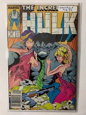 Buy Incredible Hulk #347 NM 9.2 Newsstand! 1st Appearance Joe Fixit! • 63.33£