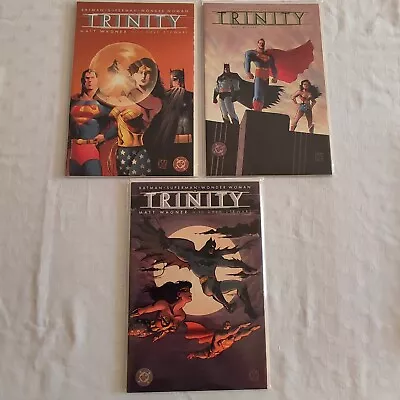 Buy Batman Superman Wonder Woman Trinity #1 #2 #3 Prestige Format Full Set DC 2003 • 9.99£