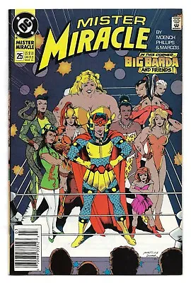 Buy Mister Miracle #25 (Vol 2) : NM- :  Bad N' Beautiful: The Babes Of Bodyslam!  • 1.75£