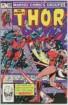 Buy Thor #328 (1962) - 8.5 VF+ *Violence In Video* • 3.83£