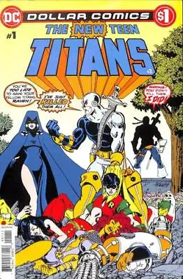 Buy The New Teen Titans #2 (Dollar Comics Reprint) VF/NM • 7.66£