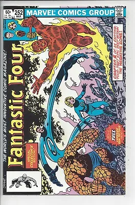Buy Fantastic Four #252 NM (9.4) 1983 Byrne  Art - Tattooz Included - Uncirculated • 19.79£