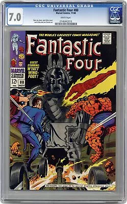Buy Fantastic Four #80 CGC 7.0 1968 0146442016 • 90.92£