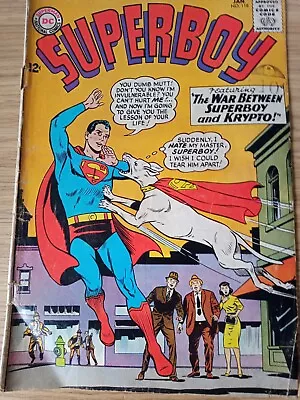 Buy Superboy No 118 - The War Between Superboy And Krypto. January 1965 SILVER AGE • 5£