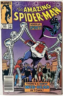 Buy Amazing Spider-Man #263 Newsstand Variant Normie Osborn! Marvel 1985 FN • 7.14£