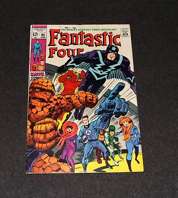 Buy Marvel Comics Fantastic Four 1969 #82 Kirby Inhumans 1st Zorr Nice • 36.91£