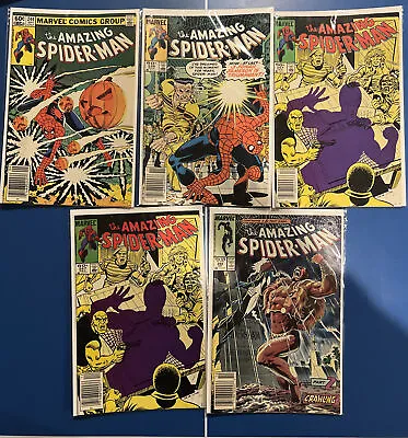 Buy The Amazing Spider-Man | Comic Book Bundle | 244,246,247,247,293 • 17.34£