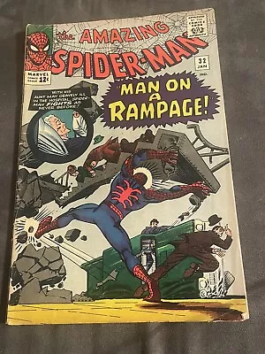 Buy 1966 Amazing Spider-Man Comic #32 Silverage  Comic Book  • 63.95£