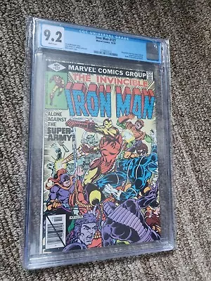 Buy Iron Man #127 - CGC Graded 9.2  WP - John Romita And Bob Layton Art Marvel 1979  • 79.18£