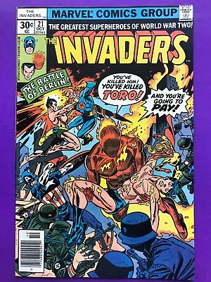 Buy Invaders #21 Nm 9.4 High Grade Bronze Age Marvel Key • 47.67£