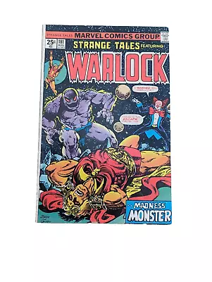 Buy STRANGE TALES #181 1975 Warlock 2nd App/1st Full GAMORA JIM STARLIN Comic • 11.88£