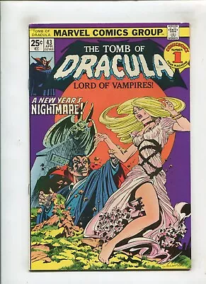 Buy Tomb Of Dracula #43 (7.5) Wrightson!! 1976 • 19.78£