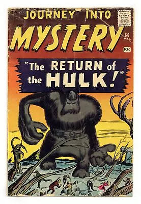 Buy Journey Into Mystery #66 FR/GD 1.5 1961 • 88.07£