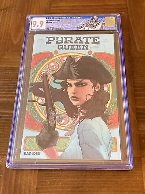 Buy Pyrate Queen 1 CGC 9.9 White Pages (Hot Cover)- Custom Label • 179.89£